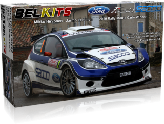 Plastic kit 1/24 - Ford Fiesta S2000 - winner Rally Monte Carlo 2010