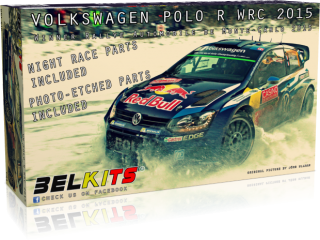 Plastic kit 1/24 - VW Polo R WRC 2015