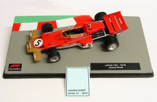 Decals "Gold Leaf" - Lotus 72 - 1970/ Jochen Rindt