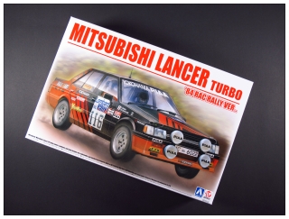 Plastic kit 1/24 - Mitsubishi Lancer turbo - RAC Rally 1984