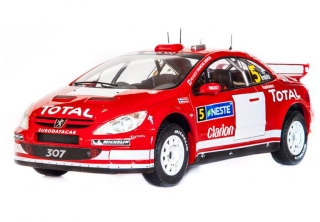 1/18 Peugeot 307 WRC - Rally Finland 2004/ Gronholm