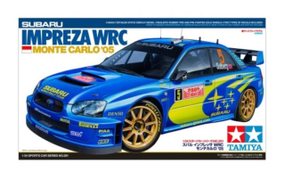 Plastic kit 1/24 - Subaru Impreza WRC - Rally Monte Carlo 2005/ P. Solberg