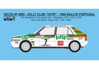 Transkit 1/24 - Lancia Delta HF 4WD „Jolly club / Totip“ - 1988 Rallye Portugal