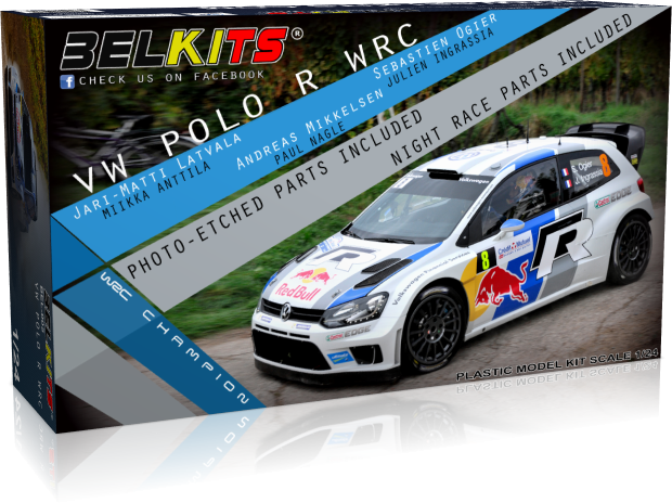 Plastic kit 1/24 - VW Polo R WRC
