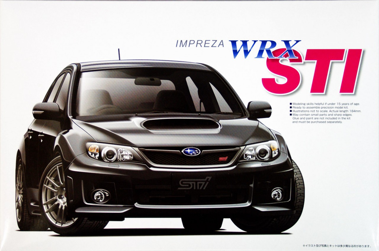 Plastic kit 1/24 - Subaru Impreza WRX Sti