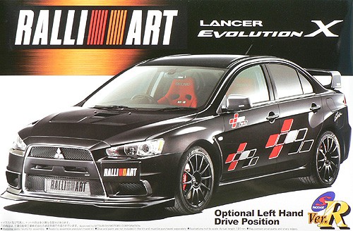 Plastic kit 1/24 - Mitsubishi Lancer Evo X