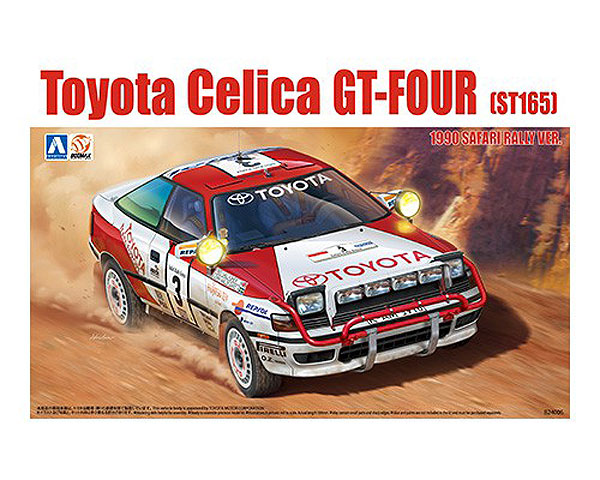 Plastic kit 1/24 - Toyota Celica GT-Four ST165 - Safari Rally 1990