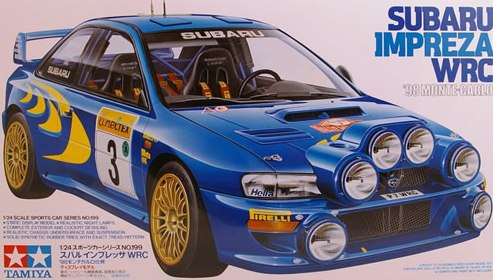 Plastic kit 1/24 - Subaru Impreza WRC - Monte Carlo 98/ C. McRae