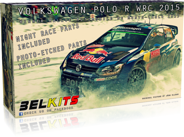 Plastic kit 1/24 - VW Polo R WRC 2015