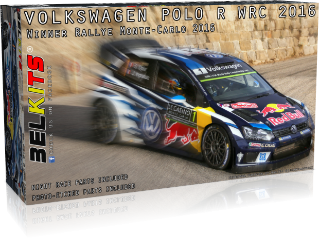Plastic kit 1/24 - VW Polo R WRC 2016