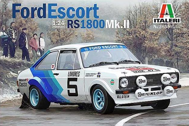 Plastic kit 1/24 - Ford Escort RS1800 Mk.II