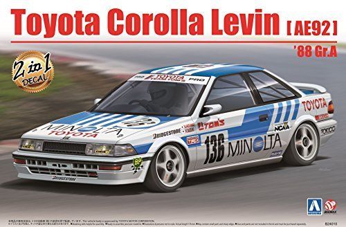 Plastic kit 1/24 - Toyota Corolla Levin AE92 - Gr.A 1988