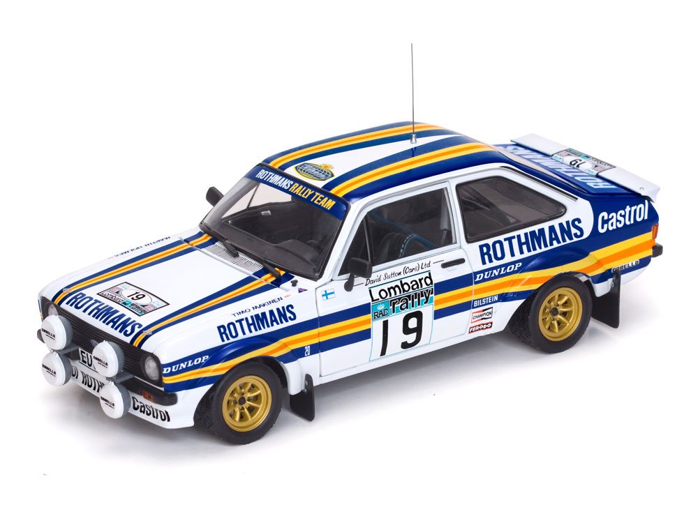 1/18 Ford Escort RS1800 - RAC Rally 1980 - T.Mäkinen/M.Holmes