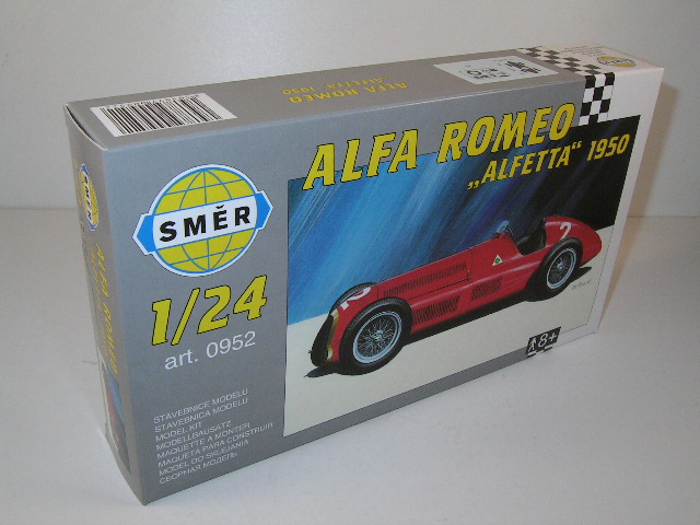 Alfa Romeo "Alfetta" 1950 - 1:24 Směr