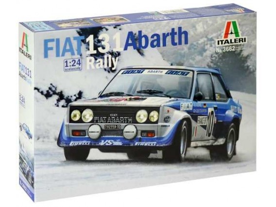Plastic kit 1/24 - Fiat 131 Abarth