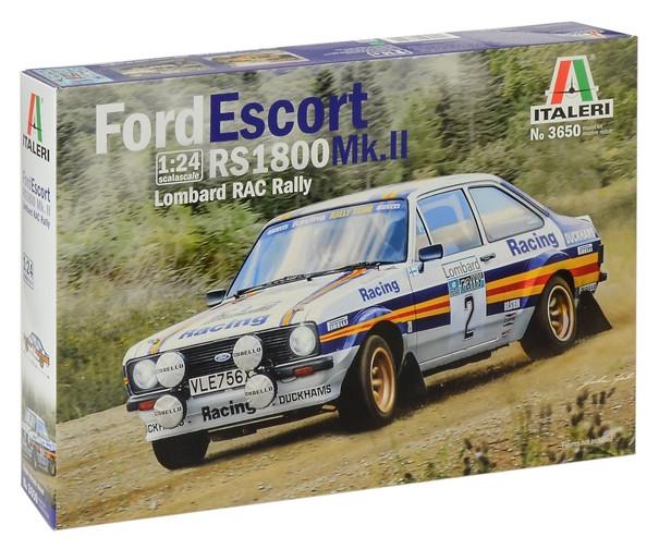 Plastic kit 1/24 - Ford Escort RS1800 Mk.II - RAC Rally