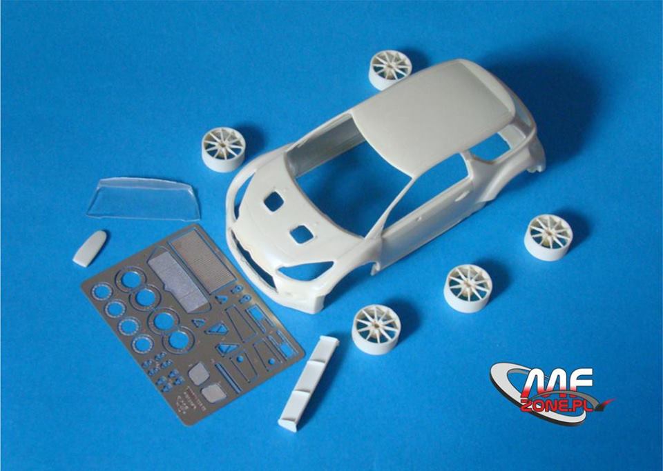 Transkit 1/24 MF Zone - Citroen DS3 R5 - Conversion without decal