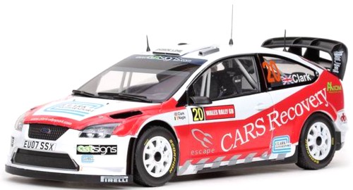 1/18 FORD FOCUS WRC - Wales Rally GB 2008/ B. Clark
