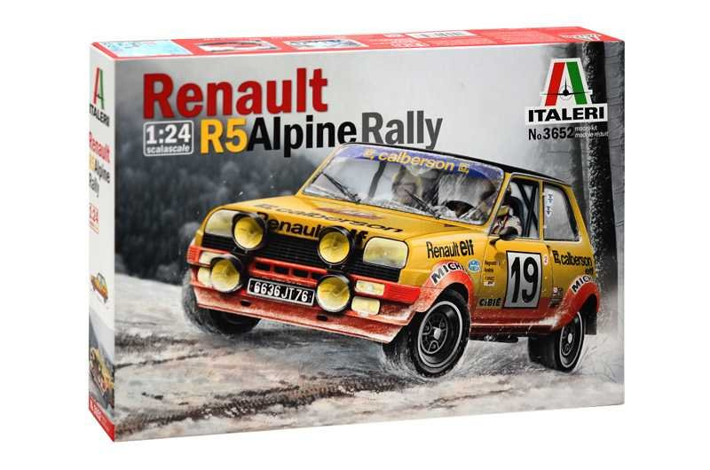 Plastic kit 1/24 - Renault R5 Alpine Rally/ Monte Carlo 1978