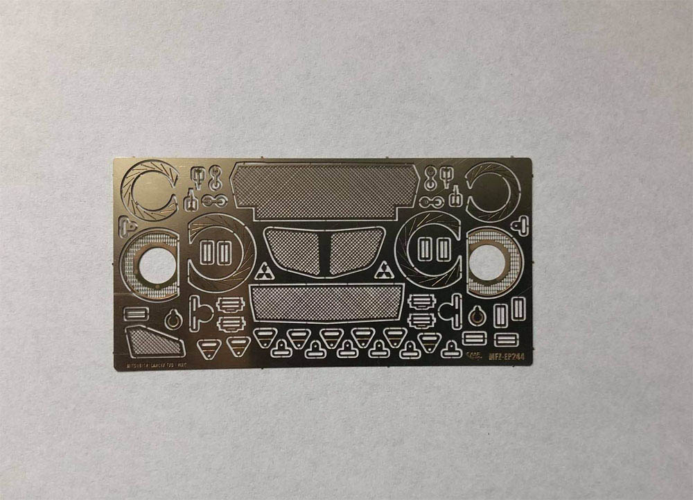 Fotolepty 1/24 MF Zone - Mitsubishi Lacer EVO 7 WRC for Tamiya