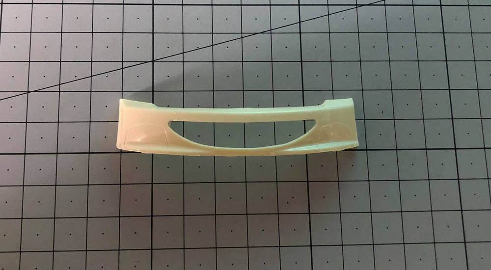 Transkit 1/24 MF Zone - Peugeot 206 WRC 2001 front bumper (přední nárazník)