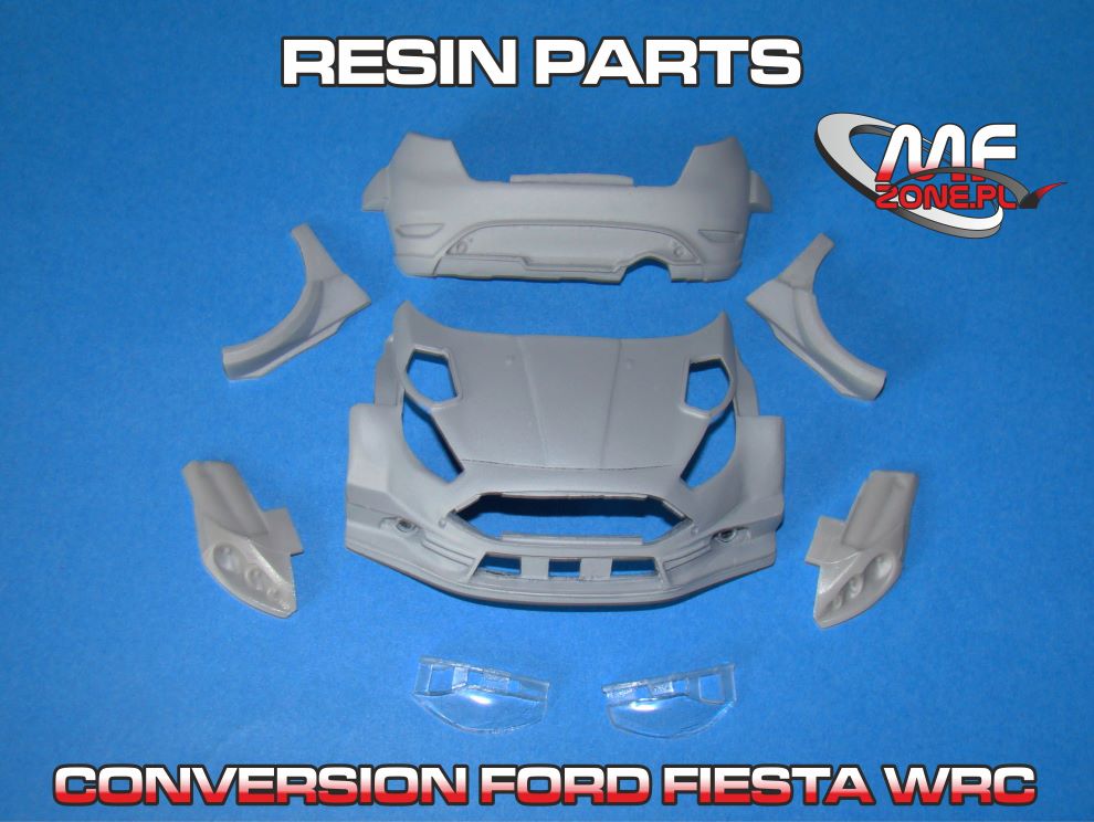Transkit 1/24 MF Zone - Ford Fiesta WRC (resin and photo etched parts)