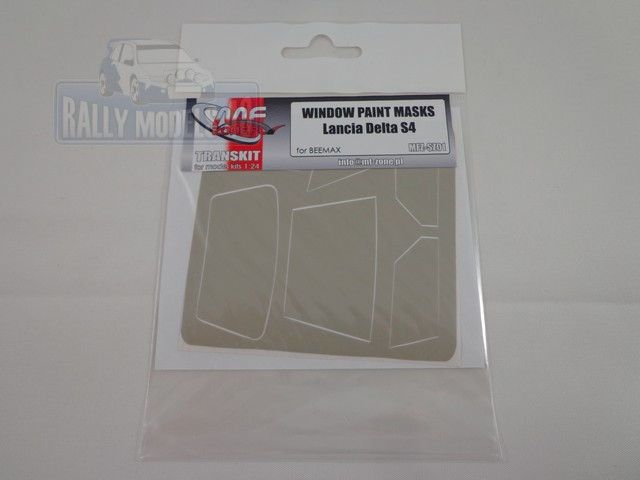 window paint masks 1/24 MF Zone - Lancia Delta S4 for Beemax