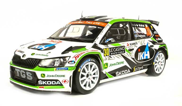 1/18  Škoda Fabia R5 - Rally Monte Carlo 2019/ Rovanpera