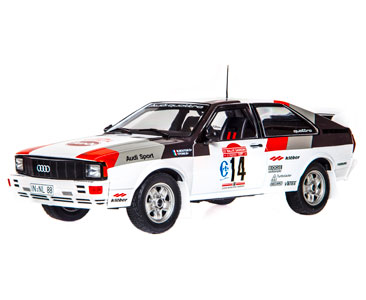 1/18 Audi Quattro - Rallye San Remo 1981/ M. Mouton
