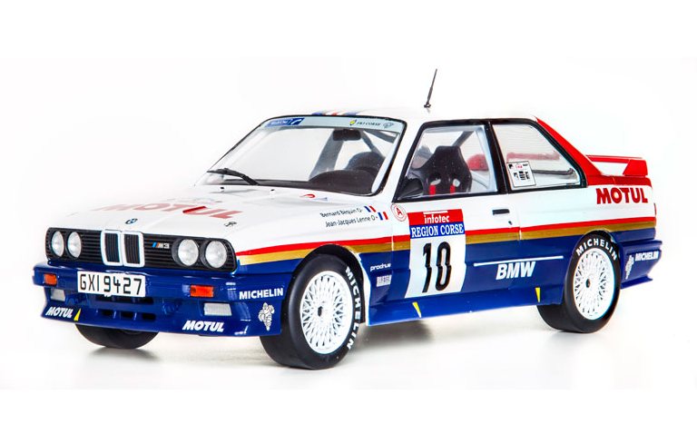 1/18 BMW M3 "Rothmans" - Tour de Corse/ B. Beguin