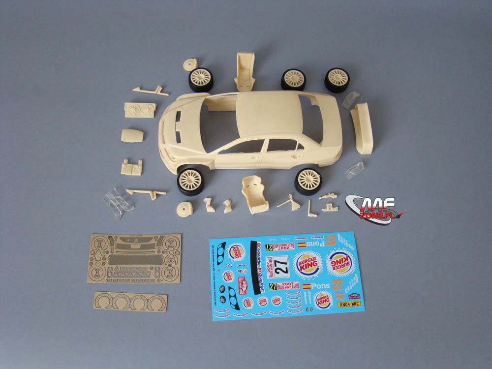 Transkit 1/24 MF Zone - Mitsubishi Lancer WRC - Pons