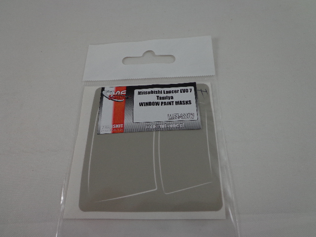 window paint masks 1/24 MF Zone - Mitsubishi Lancer Evo VII for Tamiya