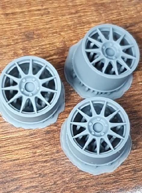 Transkit 1/24 MF Zone - Speedline Corse Turini 18"  11/5 (set: 4 wheels)