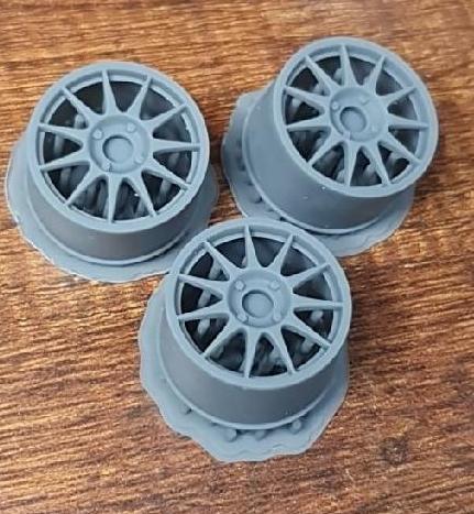 Transkit 1/24 MF Zone - Speedline Corse Turini 18"  11/4 (set: 4 wheels)