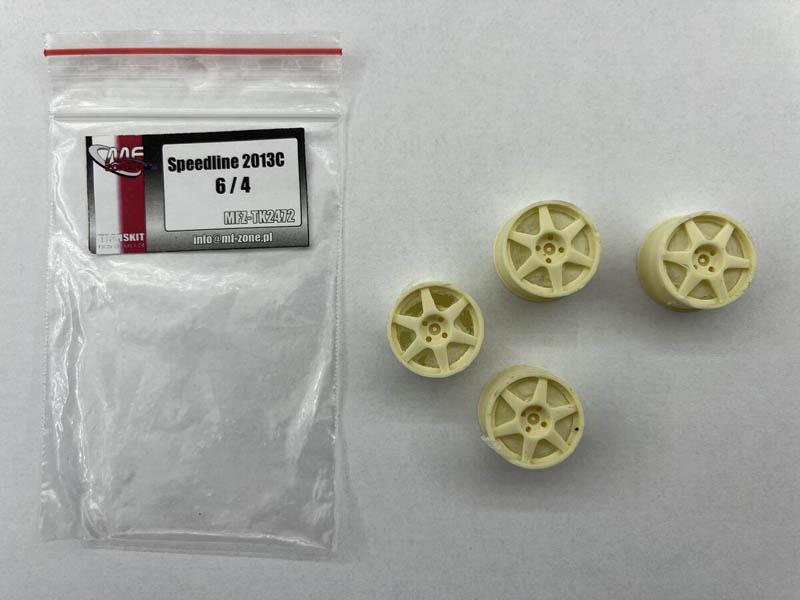 Transkit 1/24 MF Zone - Speedline Corse 2013C 6/4 (set: 4 wheels)