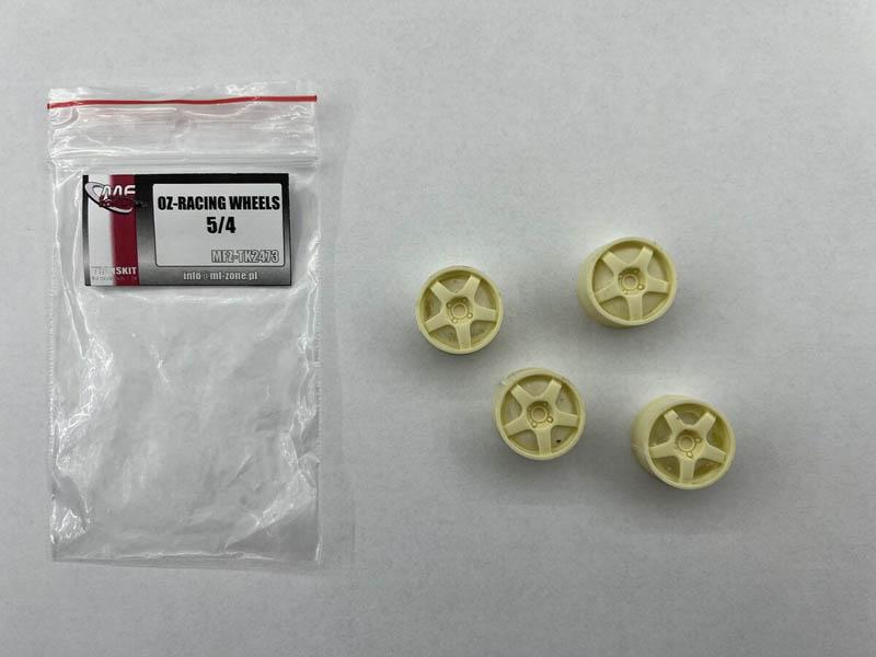 Transkit 1/24 MF Zone - OZ-Racing wheels 5/4 (set: 4 wheels)