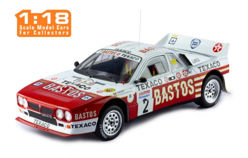 1/18 LANCIA 037 RALLY #2 P.SNIJERS - D.COLEBUNDERS RALLY YPRES 1985