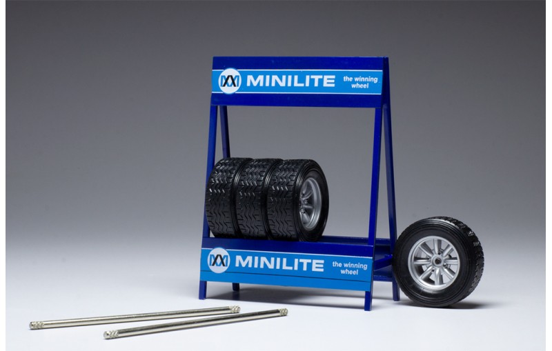 1/18 SET OF 4 WHEELS 1/18 - MINILITE