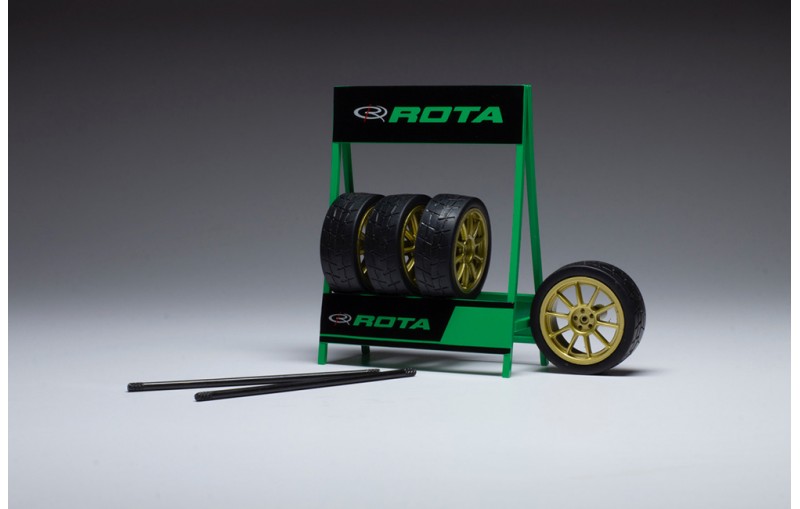 1/18 SET OF 4 WHEELS 1/18 - ROTA