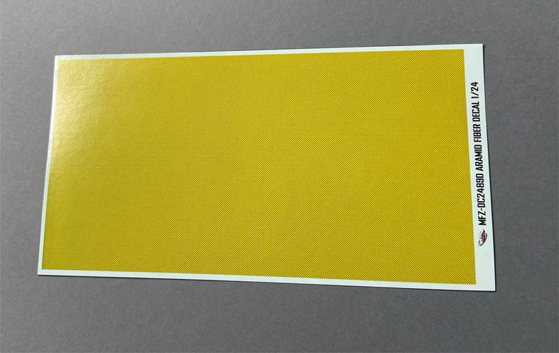 Decal 1/43 MF Zone - aramid fiber decal