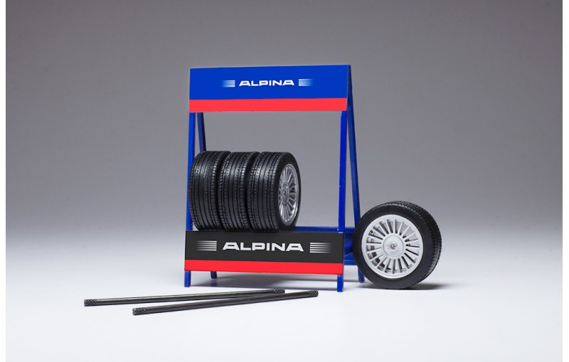 1/18 SET OF 4 WHEELS 1/18 - ALPINA