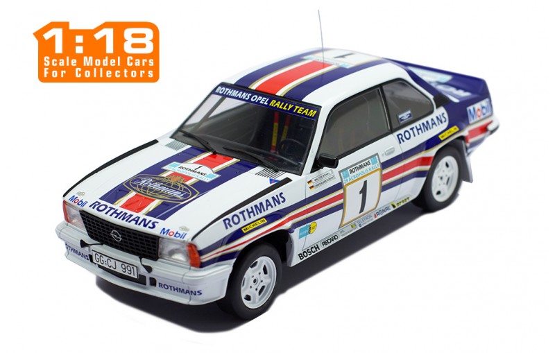 1/18  OPEL ASCONA 400 #1 W.RÖHRL-C.GEISTDÖRFER RALLY ACROPOLIS 1982