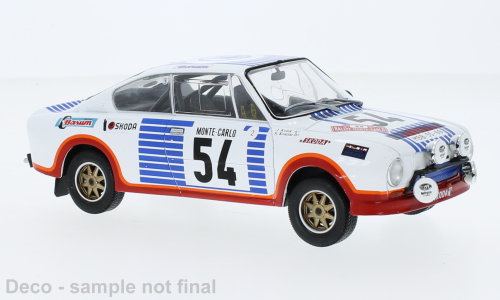1/24 Skoda 130 RS, No.54, Rally Monte Carlo 1977/ S.Kvaizar