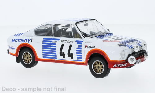1/24 Skoda 130 RS, No.44, Rally Monte Carlo 1977/ M.Zapadlo