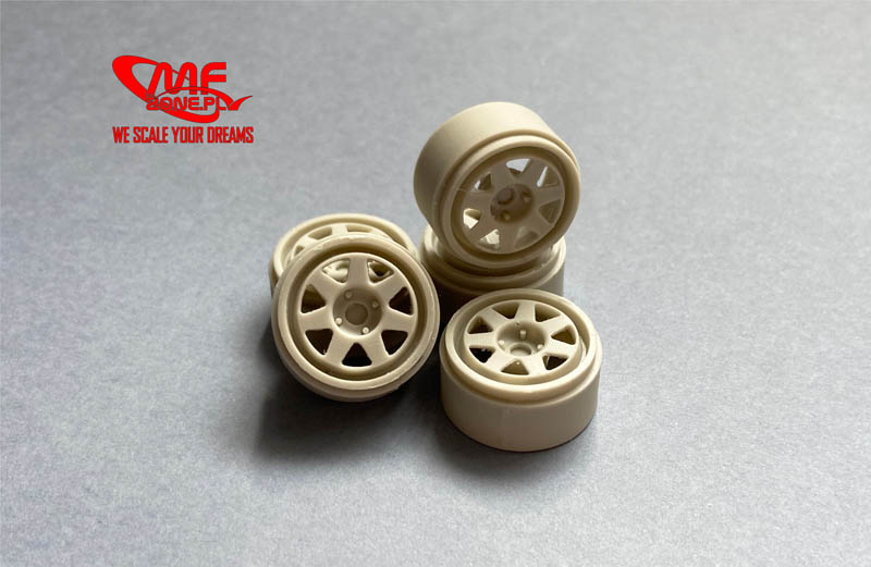 Transkit 1/24 MF Zone - Ford Sierra Cosworth 4×4 wheels set D.MODELKITS