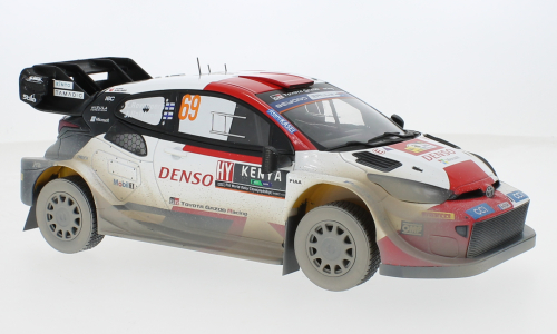 1/18 Toyota GR Yaris Rally1 Hybrid, No.69, Rallye Safari 2023/ K.Rovanperä (dirty)