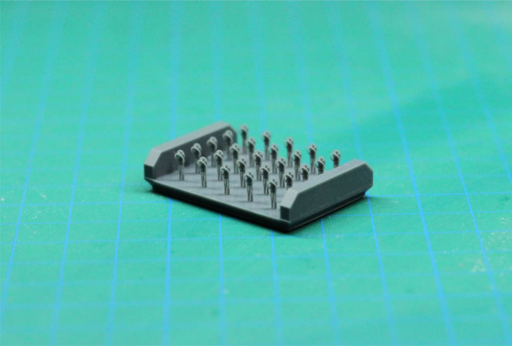 1/24 MF Zone (3D Print) -  Čepy (zámky) na kapotu 25 ks