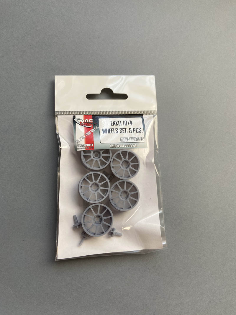 Transkit 1/24 MF Zone (3D Print) -  Enkei 10/4 wheels (felgi)