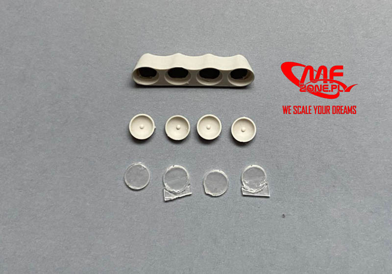 Transkit 1/24 MF Zone -  Ford Sierra Cosworth 4×4 night lights set