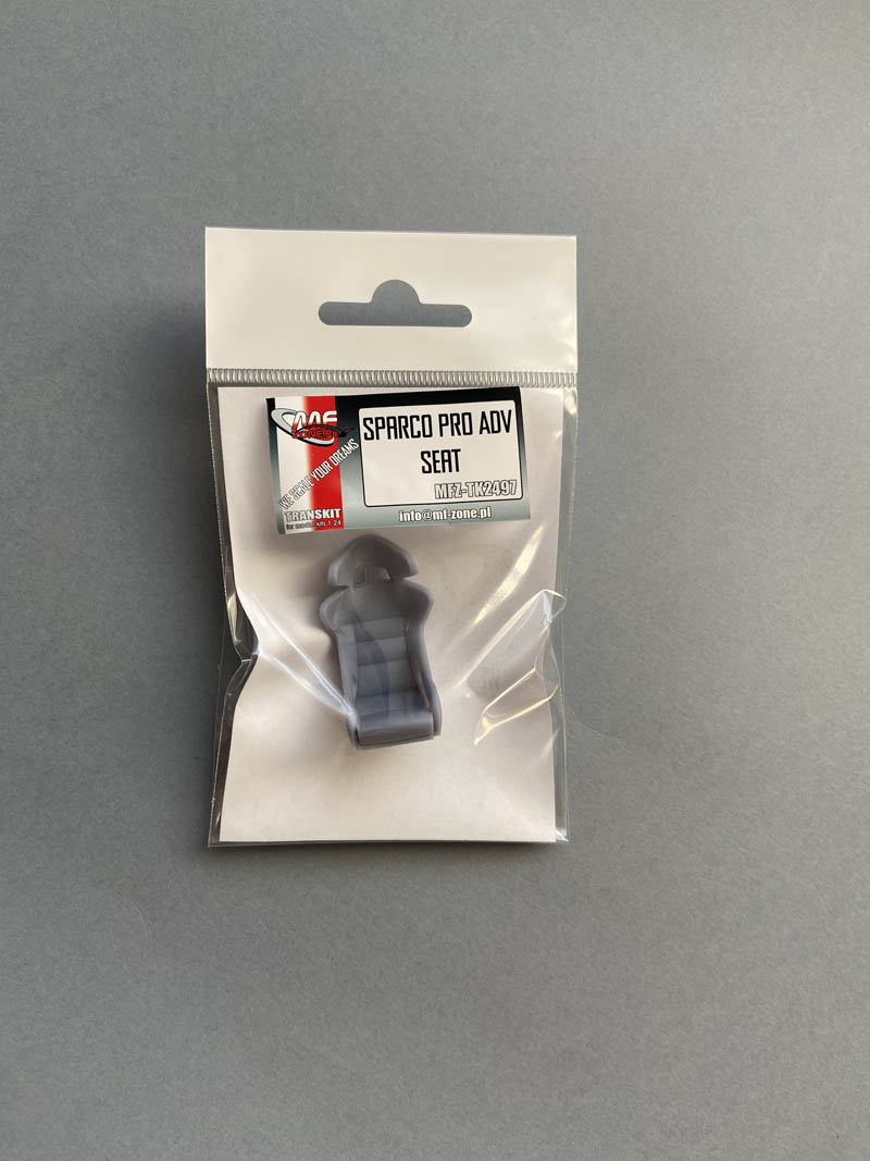 Transkit 1/24 MF Zone (3D Print) -  Sparco PRO ADV Seat  (1 pcs.)
